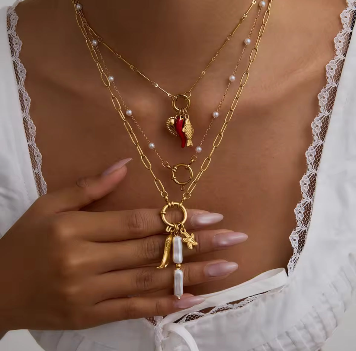 Kaklo papuošalas MIXED03