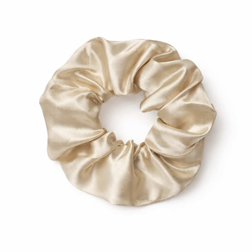 Satino gumelė kreminė